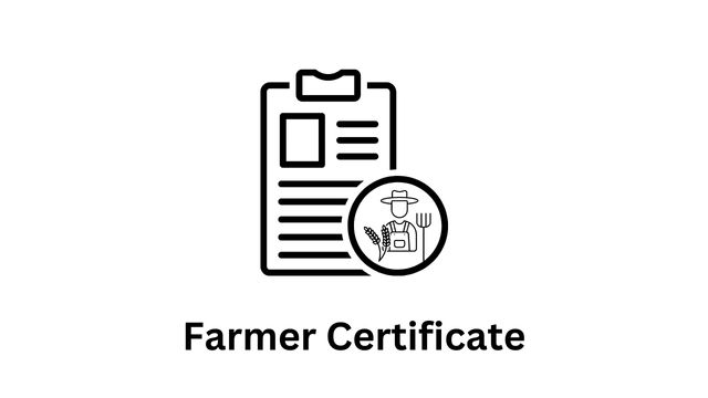 Farmer Certificate